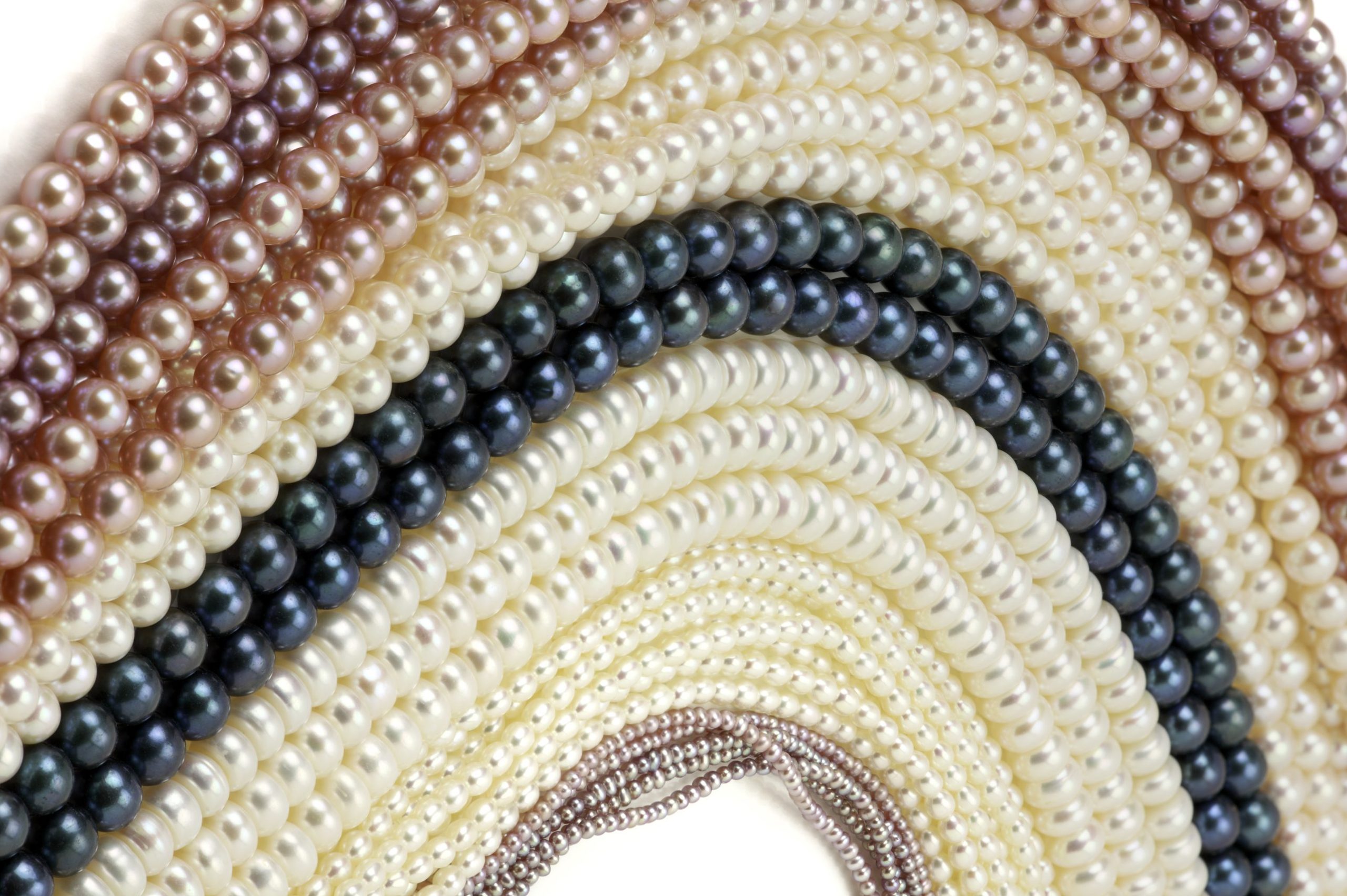 Bright,Gems,Isolated,On,A,White,Background