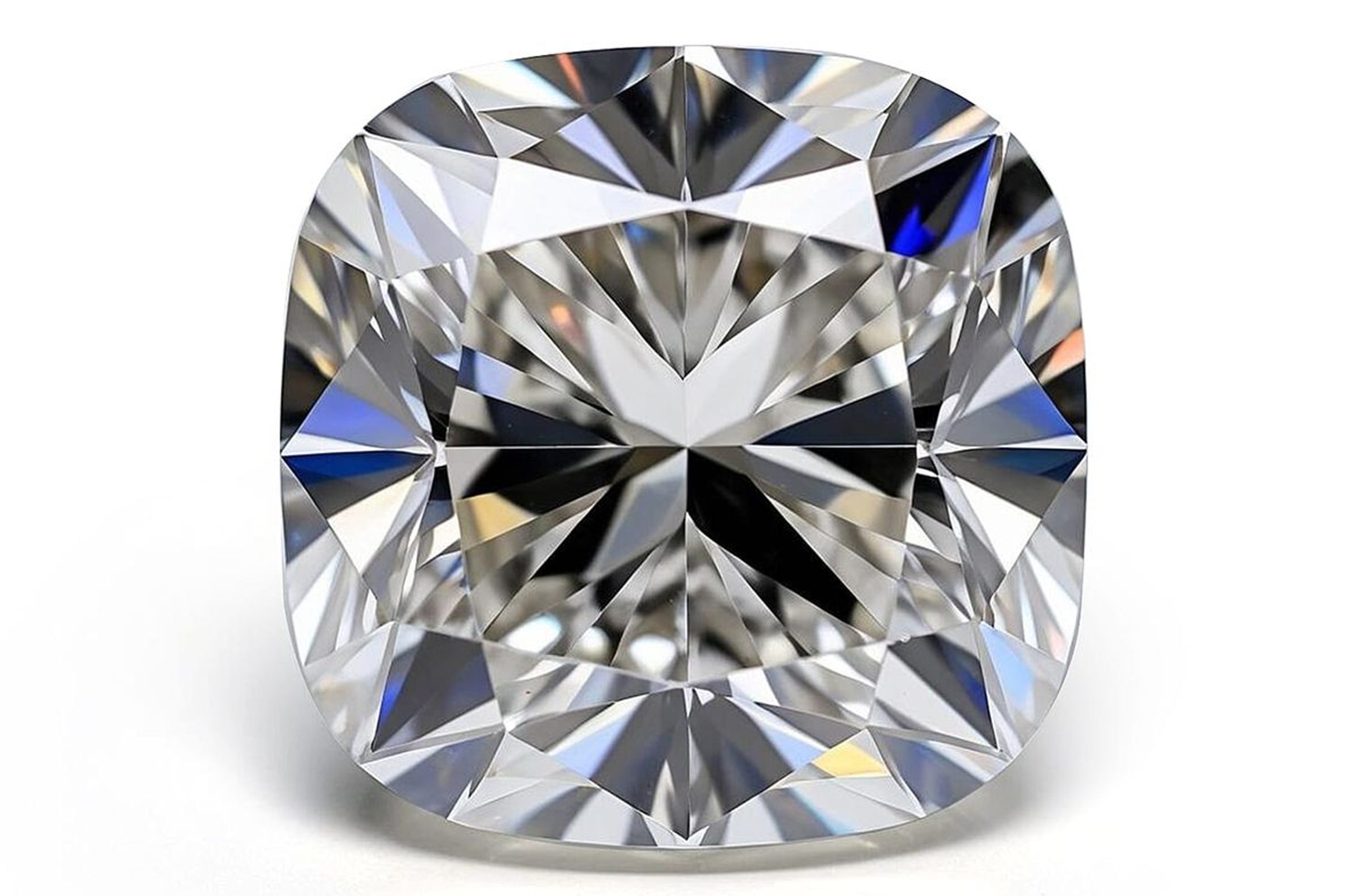 Bright,Gems,Isolated,On,A,White,Background